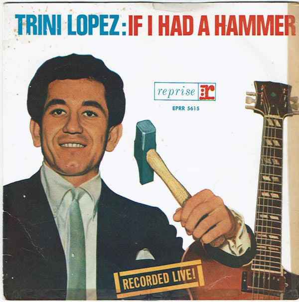 The Trini Lopez Trio : Trini Lopez At PJ's (7", EP, Mono)