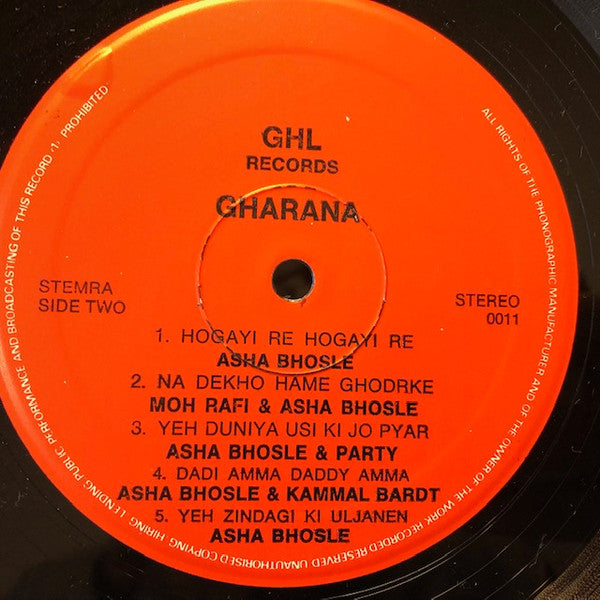 Ravi : Gharana (LP, RE, Unofficial)