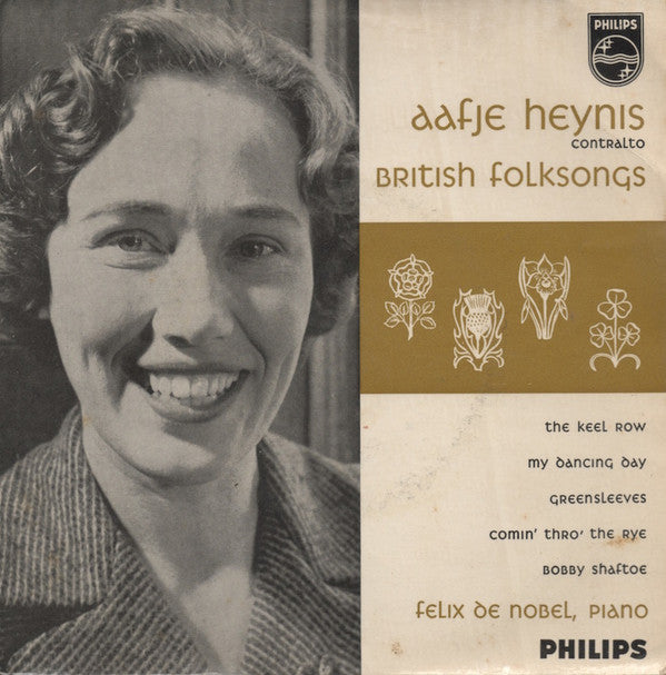 Aafje Heynis, Felix De Nobel : British Folksongs (7", EP)