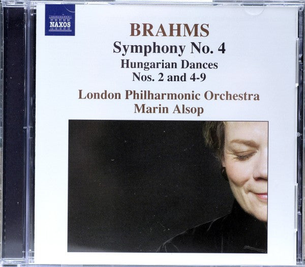 Johannes Brahms - London Philharmonic Orchestra, Marin Alsop : Symphony No. 4 / Hungarian Dances Nos. 2 And 4-9  (CD, Album, Sli)