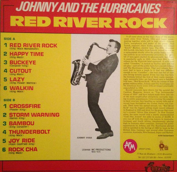 Johnny And The Hurricanes : Red River Rock (LP, Album, RE)