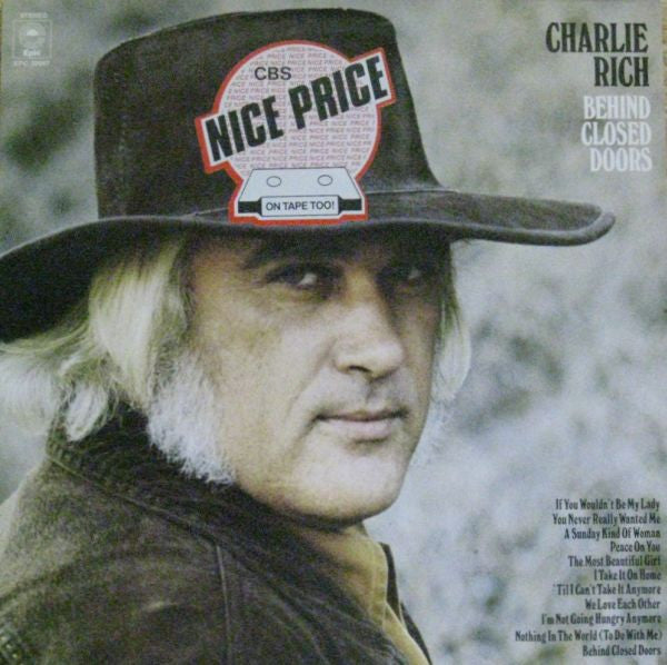 Charlie Rich : Behind Closed Doors (LP, Album, RE)