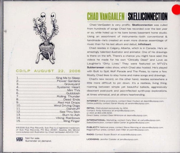 Chad VanGaalen : Skelliconnection (CD, Album, Promo)