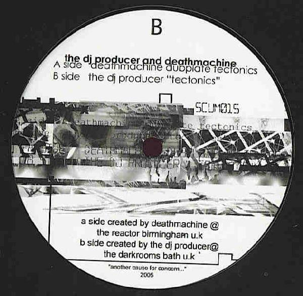 The DJ Producer and Deathmachine : Dubplate Tectonics (12")