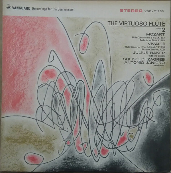 Julius Baker, Zagrebački Solisti : The Virtuoso Flute Volume 2 (LP)