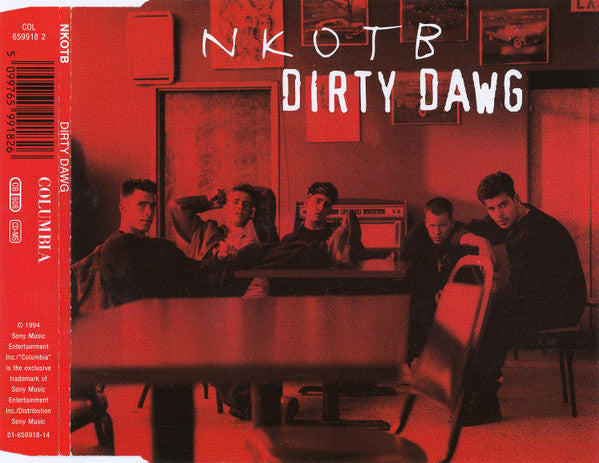 New Kids On The Block : Dirty Dawg (CD, Maxi)