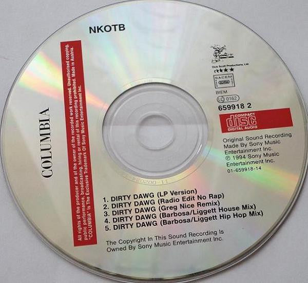 New Kids On The Block : Dirty Dawg (CD, Maxi)