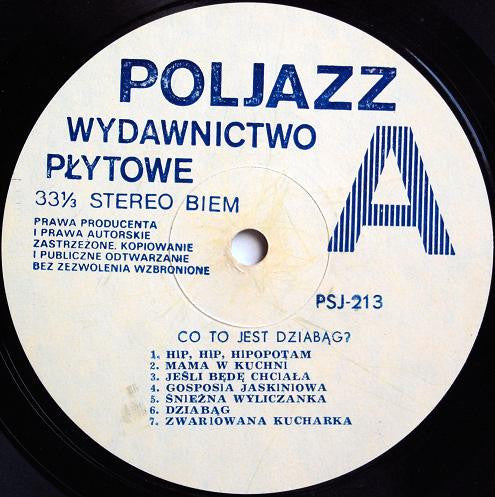 Various : Co To Jest Dziabąg? - Michałki (LP, Comp)