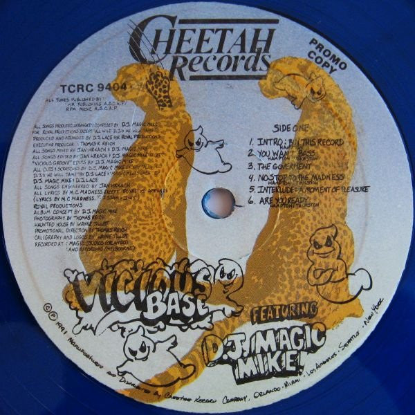 Vicious Base* Featuring DJ Magic Mike : Back To Haunt You (2xLP, Album, Promo, Blu)