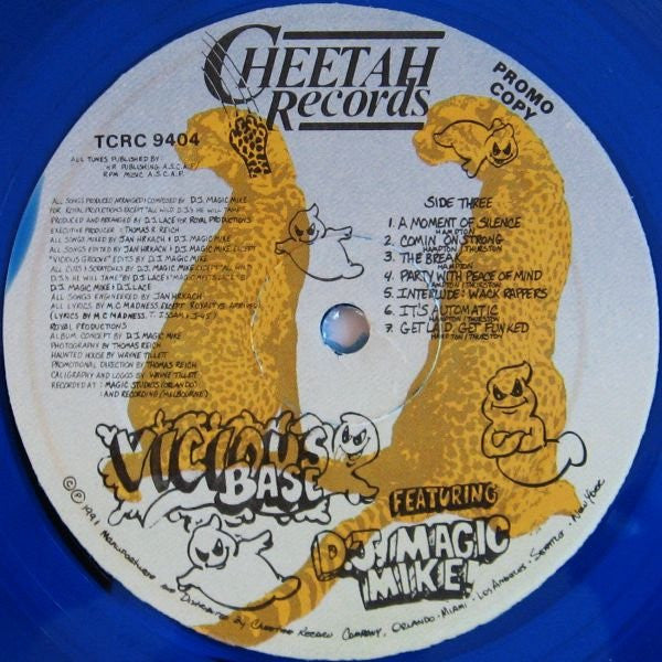 Vicious Base* Featuring DJ Magic Mike : Back To Haunt You (2xLP, Album, Promo, Blu)
