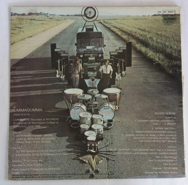 Pink Floyd : Ummagumma (2xLP, Album, RE, Gat)