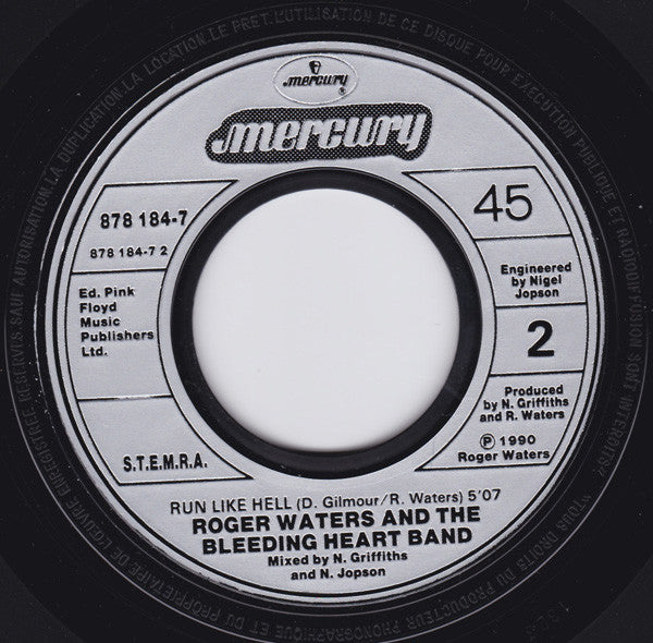 Roger Waters Featuring Cyndi Lauper : Another Brick In The Wall (Part Two) (7", Single)