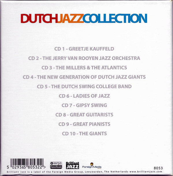 Various : Dutch Jazz Collection (Box + 10xCD, Comp)