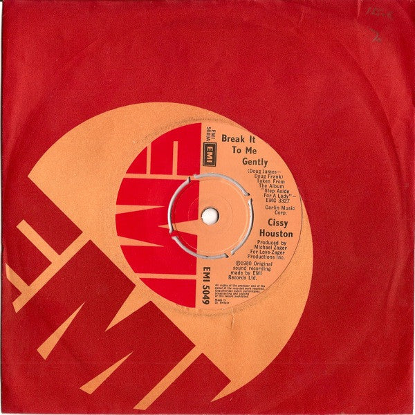 Cissy Houston : Break It Me Gently / Gonna Take The Easy Way Out (7")