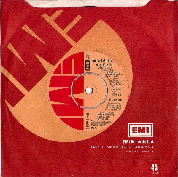 Cissy Houston : Break It Me Gently / Gonna Take The Easy Way Out (7")