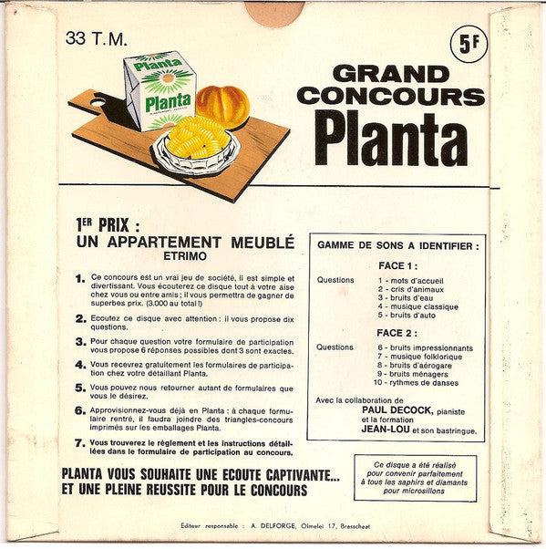 No Artist :  Grand Concours Planta  (Flexi, 7")
