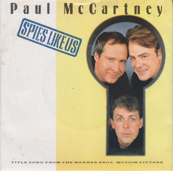 Paul McCartney : Spies Like Us (7", Single)