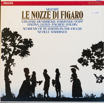 Mozart*  -  Van Dam*, Hendricks*, Raimondi*, Popp*, Baltsa*, Lloyd*, Palmer*, Baldin*, The Academy Of St. Martin-in-the-Fields, Sir Neville Marriner : Le Nozze Di Figaro (3xLP + Box)