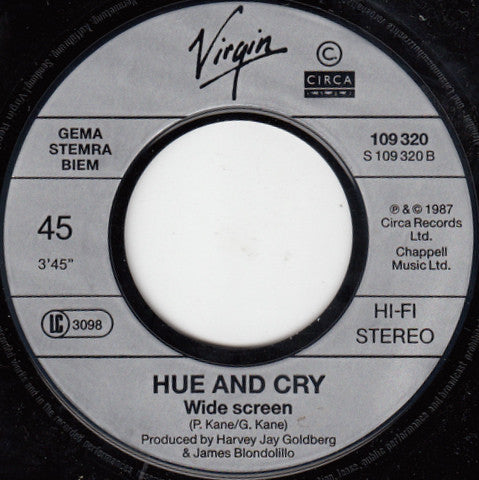 Hue & Cry : Labour Of Love (7", Single)
