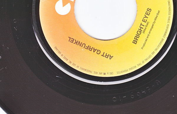 Art Garfunkel : Bright Eyes (7", Single)