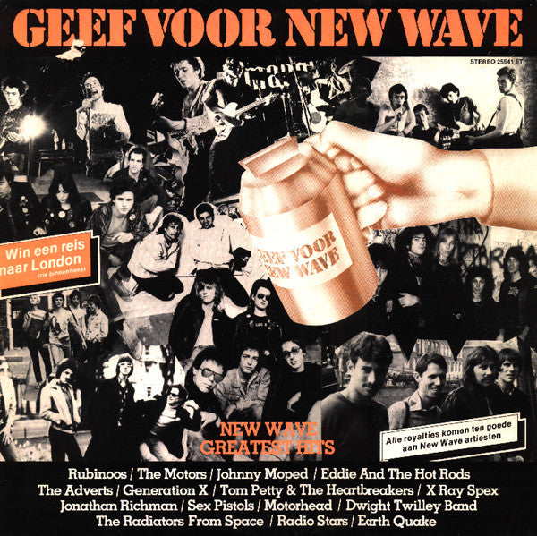 Various : Geef Voor New Wave (LP, Comp)