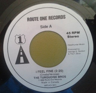The Turquoise Bros : I Feel Fine / Start Smiling (7", Single)