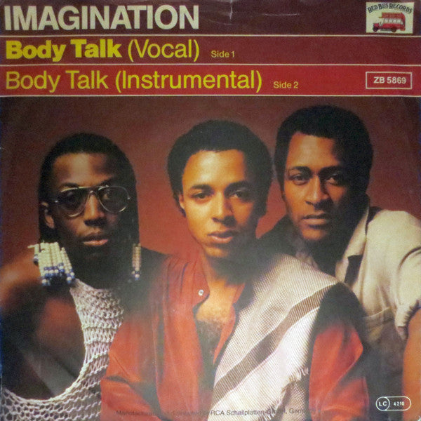 Imagination : Body Talk (7", Single)