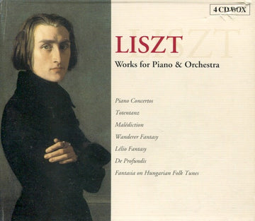 Franz Liszt : Works For Piano & Orchestra (4xCD + Box, Comp)