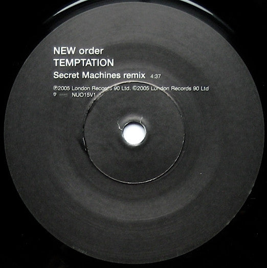 New Order : Waiting For The Sirens' Call / Temptation (7", Single, 1/3)