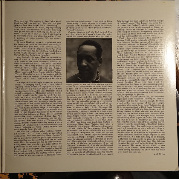 Coleman Hawkins : The Real Thing (2xLP, Comp)