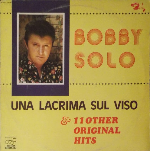 Bobby Solo : Una Lacrima Sul Viso & 11 Other Original Hits (LP, Comp)