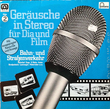 No Artist : Geräusche In Stereo Für Dia Und Film - Folge 2 - Bahn- Und Straßenverkehr (LP)