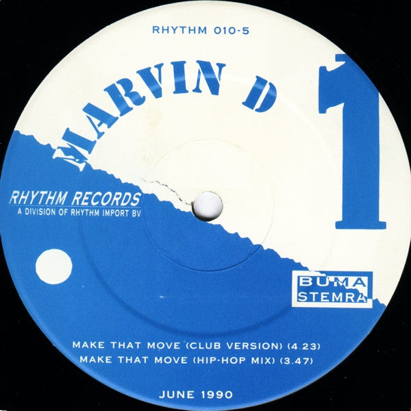 Marvin D (2) : Make That Move (12")