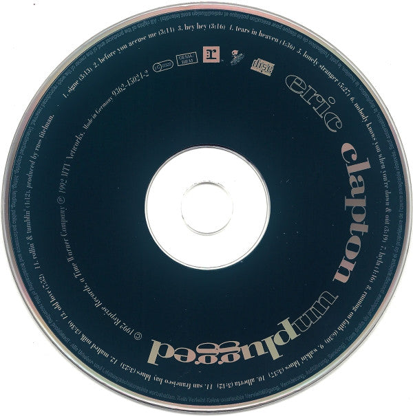 Eric Clapton : Unplugged (CD, Album, RP, Cin)