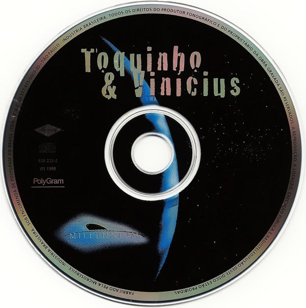 Toquinho & Vinicius : Millennium (20 Músicas Do Século XX) (CD, Comp, RE)