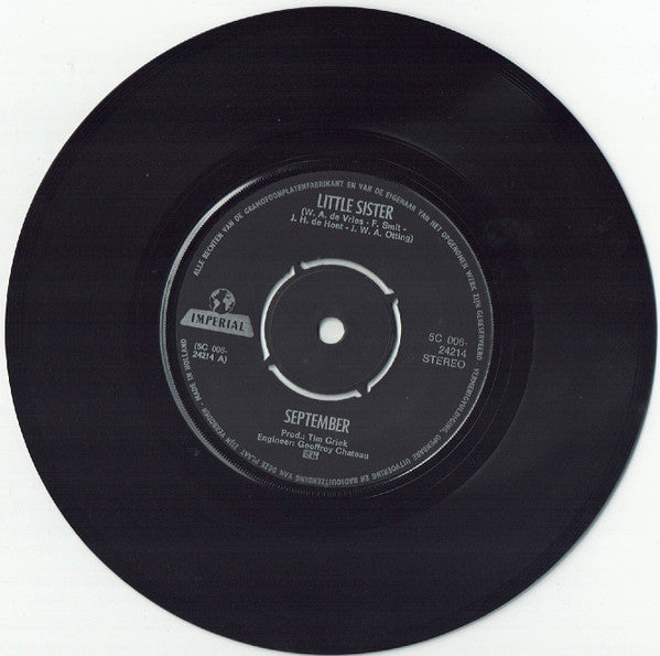 September (7) : Little Sister (7", Single)