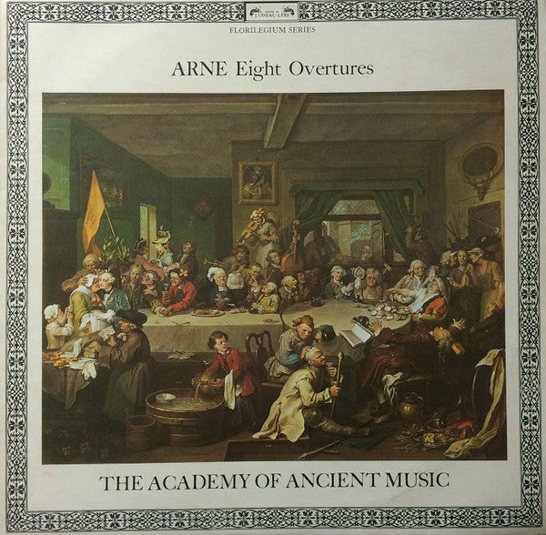 Thomas Arne - The Academy Of Ancient Music : Eight Overtures (LP)