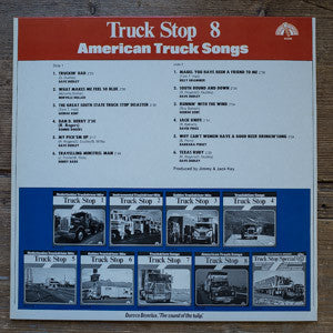 Various : Truck Stop 8 - American Truck Songs (LP, Comp)