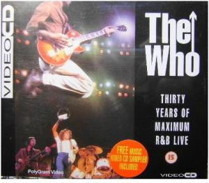 The Who : Thirty Years Of Maximum R & B Live (3xVCD, PAL)