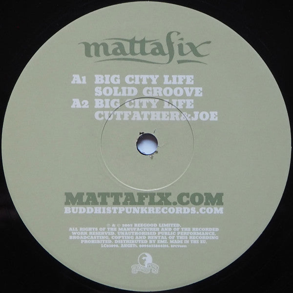 Mattafix : Big City Life (12")