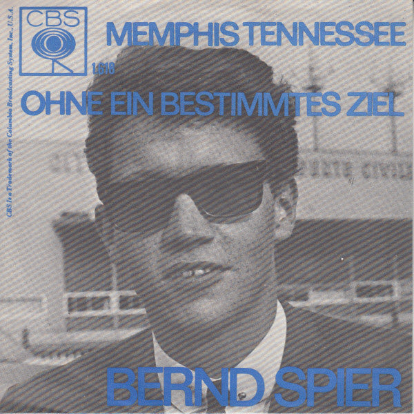 Bernd Spier : Memphis Tennessee (7", Single, Blu)