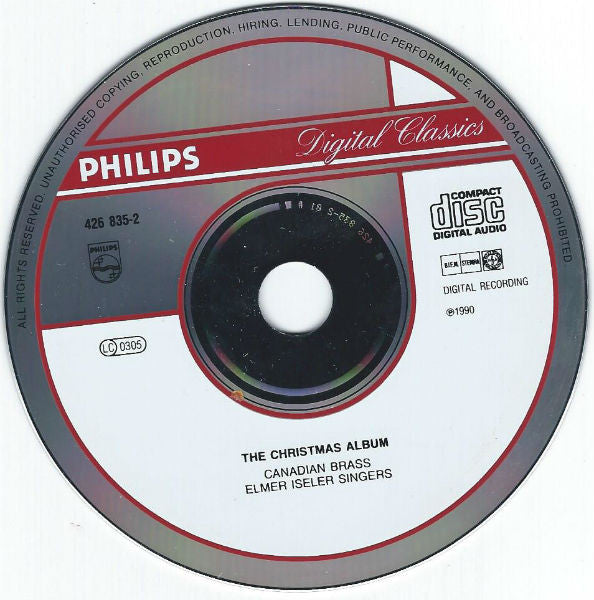 The Canadian Brass / Elmer Iseler Singers : The Christmas Album (CD, Album)