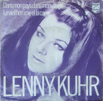 Lenny Kuhr : Dans Mon Pays, Dans Mon Village / Le Vieil Homme Et La Cage (7", Single, Mono)