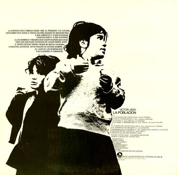 Victor Jara : La Población (LP, Album)