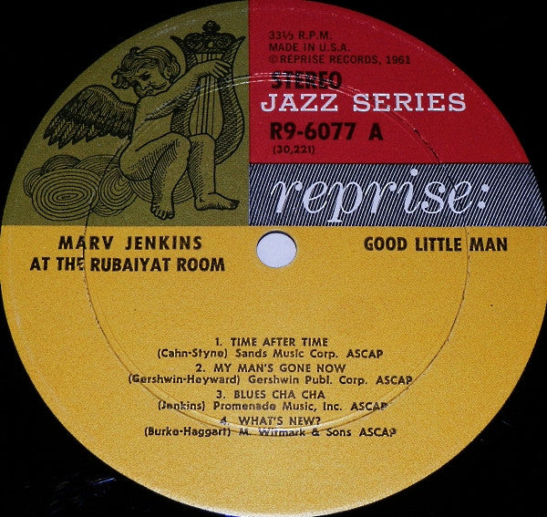 Marvin Jenkins : Marv Jenkins At The Rubaiyat Room - Good Little Man (LP, Album)