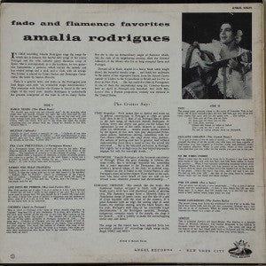 Amalia Rodrigues* : Fado And Flamenco Favorites (LP, Album)