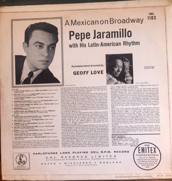 Pepe Jaramillo : A Mexican On Broadway (LP, Mono)