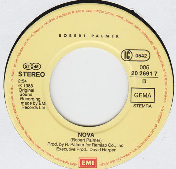 Robert Palmer : Simply Irresistible (7", Single)
