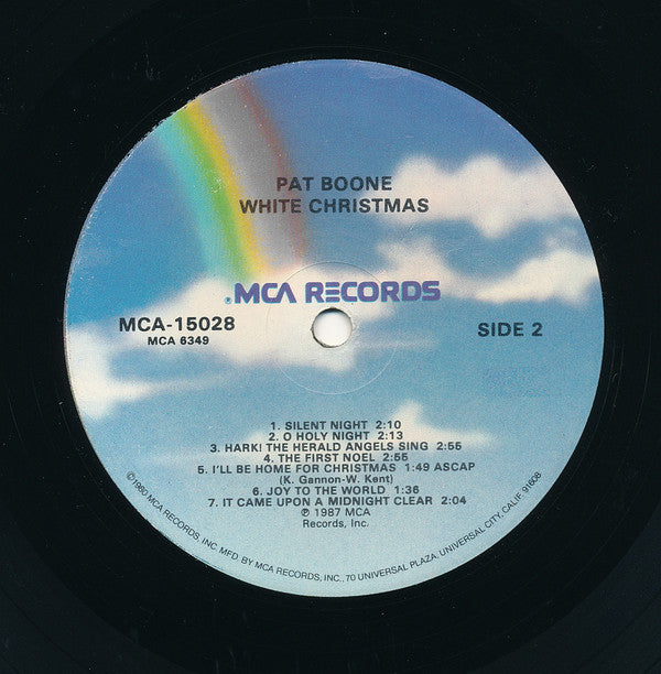 Pat Boone : White Christmas (LP, Album, RE)