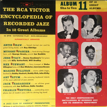Various : The RCA Victor Encyclopedia Of Recorded Jazz: Album 11- Sha To Ven (2x7", EP, Comp)